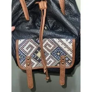 Under One Sky | Bags | Under One Sky Black Faux Leather 